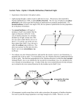 Lecture Notes - Optics 3: Double Refraction, Polarized Light E O