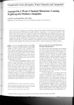 Aquaporin-2 Water Channel Mutations Causing