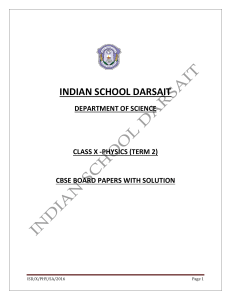 INDIAN SCHOOL DARSAIT