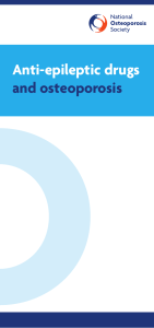 Anti-epileptic drugs and osteoporosis