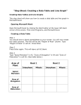 "Step Sheet: Creating a Data Table and Line Graph" Area of Plant