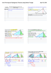 Unit 5 Proving the Pythagorean Theorem using Similar Triangle