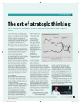 The art of strategic thinking