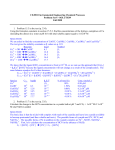 CE4501 Environmental Engineering Chemical Processes