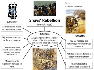 Shay`s Rebellion
