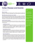 Celiac Disease and Anemia - Gluten Intolerance Group
