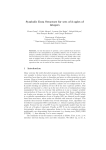 Symbolic Data Structure for sets of k-uples of integers