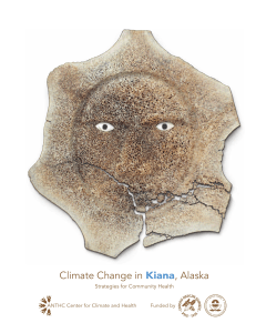 Climate Change in Kiana, Alaska - Alaska Native Tribal Health