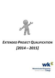 EXTENDED PROJECT QUALIFICATION