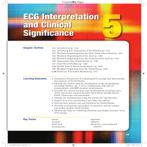 ECG Interpretation and Clinical Significance