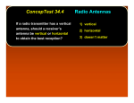ConcepTest 34.4 Radio Antennas