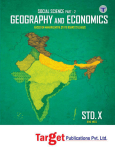 Std. 10th Geography and Economics