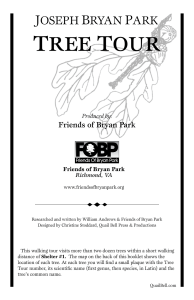 TREE TOUR - Friends of Bryan Park