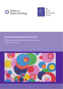 Understanding Bipolar Disorder