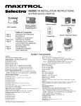 SERIES 14 INSTALLATION INSTRUCTIONS and field service check