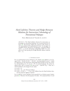 Hard Lefschetz theorem and Hodge-Riemann