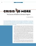 Crisis no More - Brookings Institution