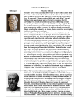 Ancient Greek Philosophers Socrates • Socrates