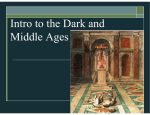 Intro to the Dark and Middle Ages