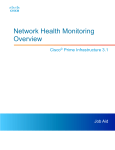 Network Health Monitoring Overview