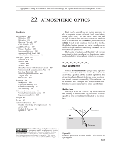 Atmospheric Optics