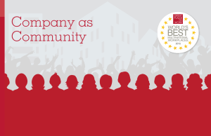 Company as Community - Great Place to Work