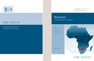 Botswana: Assessing Risks to Stability
