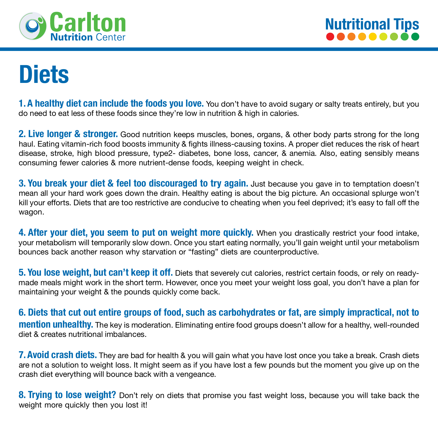 For loss fat cut to foods out
