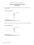 Expanded Notation Method Practice Answer Key