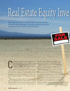 Real estate has a place in a well-diversified investment
