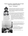 Chapter 15 Textbook: Through Ellis Island and Angel Island: The