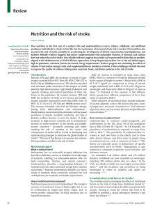 Nutrition and the risk of stroke