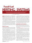 Fossil-fuel Heating SyStemS