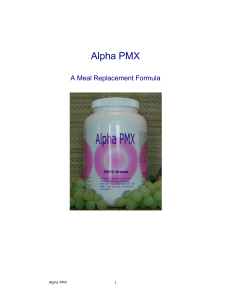 Alpha PMX - Alpha Online