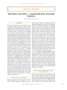 After Ebola in West Africa - World Health Organization