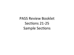 PASS Review Booklet Sec5ons 21