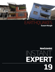 earthquakes - New Scientist