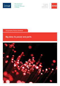 Big data: its power and perils