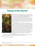 Doctors of the Church? - St. John Eudes Church