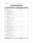 Genetics Disorder Grading Rubric