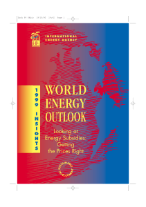 World Energy Outlook 1999