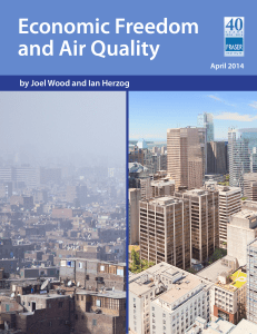 Economic Freedom and Air Quality