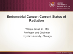 Thoughts on Toxicity and Radiation in Endometrial Cancer