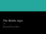 The Middle Ages - Warren County Schools