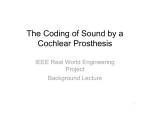 Background Lecture - IEEE Real World Engineering Projects