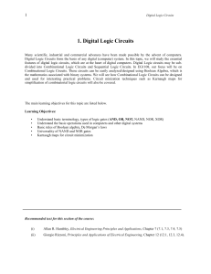 1. Digital Logic Circuits