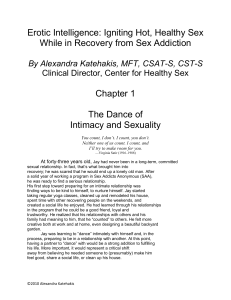 Igniting Hot, Healthy Sex While in Recovery from Sex Addiction