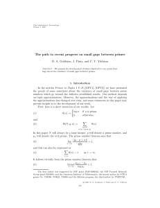 The path to recent progress on small gaps between primes