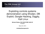 Exploiting controls systems demonstration using Shodan, DB Exploit