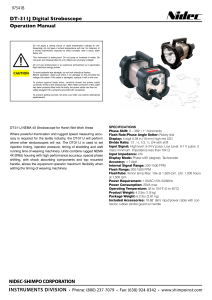 DT-311J Manual - Shimpo Instruments